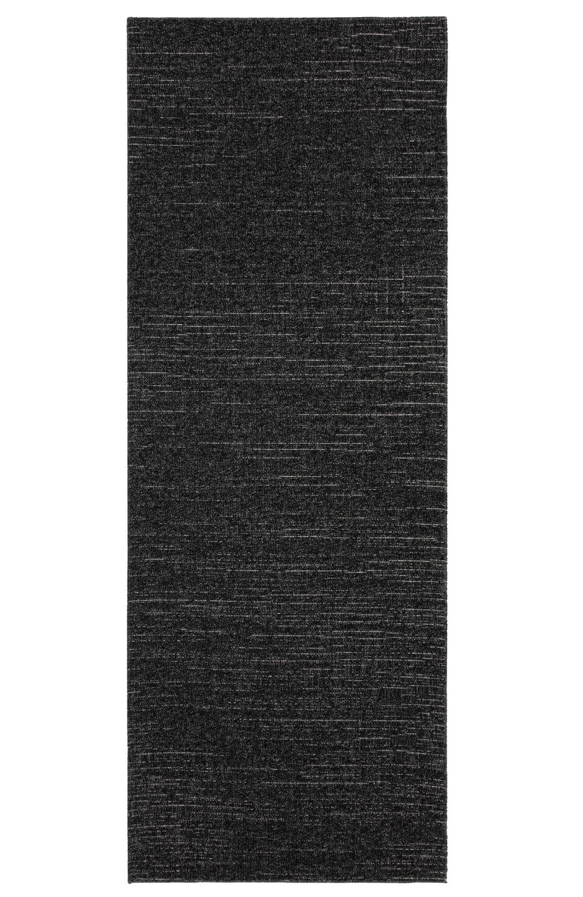 Vloerkleed voor binnen en buiten, Antislip - Uni Houtskool Grijs - 80cm x 220cm - Balkon Terras Keuken, UV- en Weersbestendig, Modern Tuintapijt - Afbeelding 3