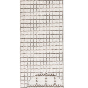 JACKY CREAM/BEIGE - 80cm x 220cm